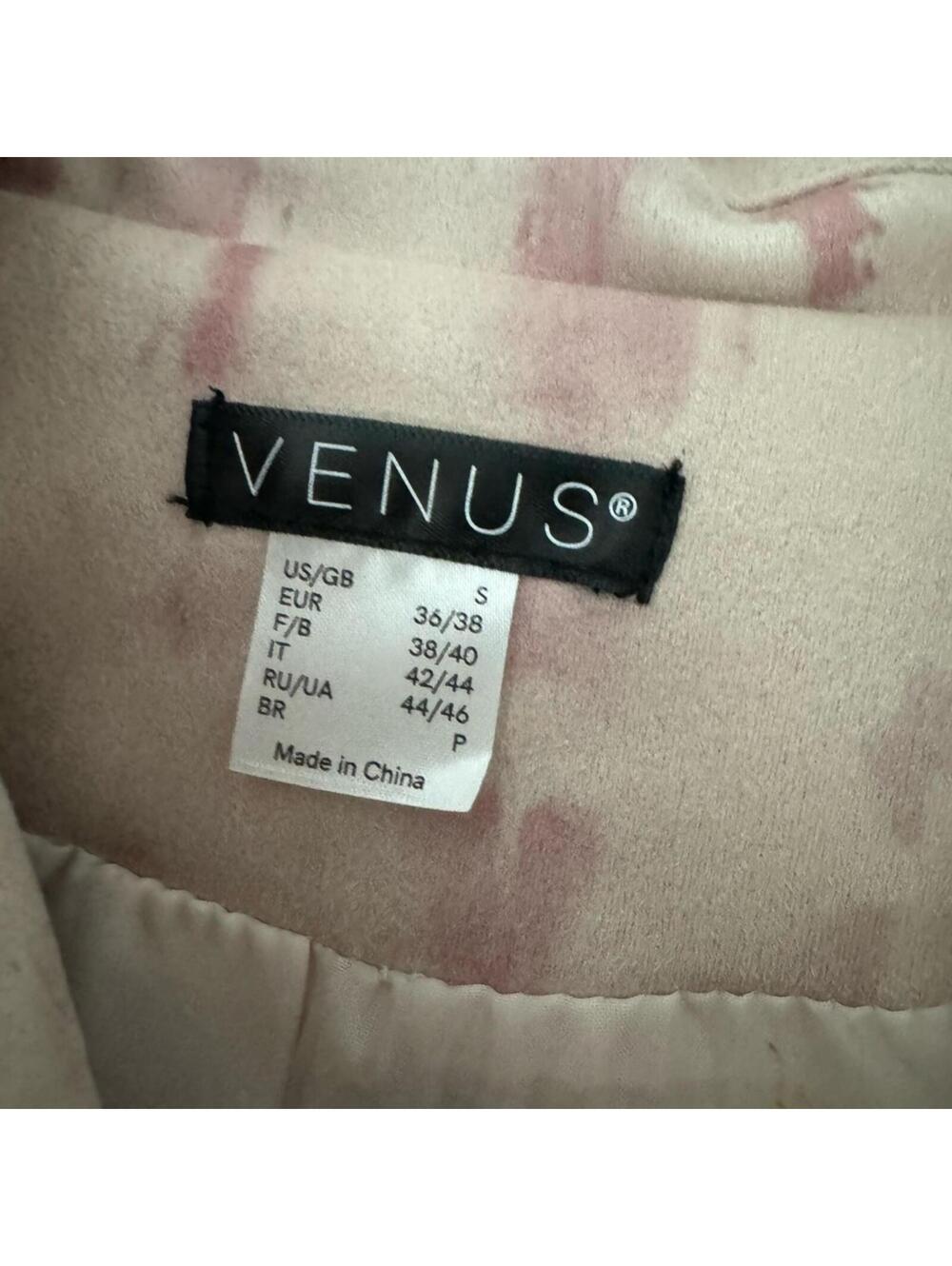 Venus Tie Dye Faux Suede Jacket - Picture 5 of 8